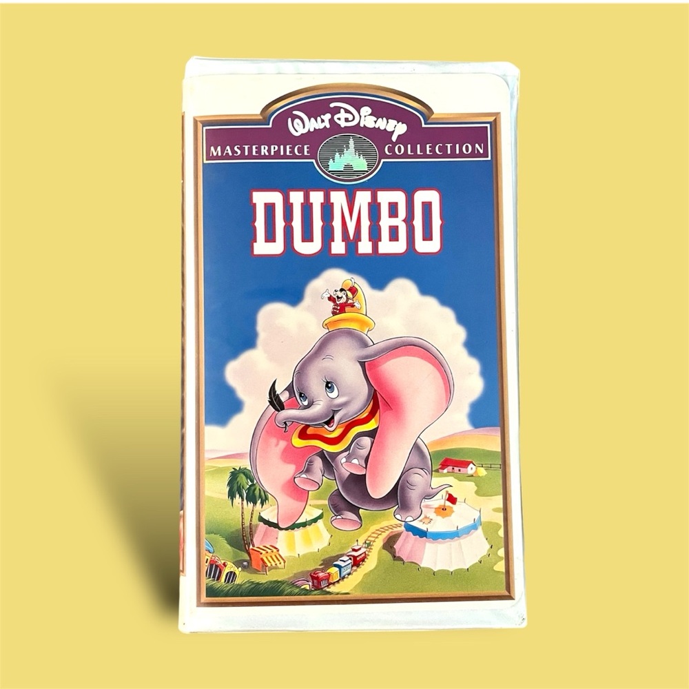 Dumbo Walt Disney's Vintage Masterpiece Collection VHS Kid's Movie -Perfect NWOT